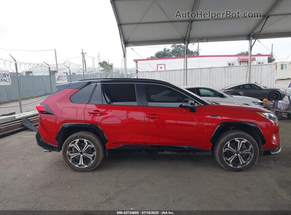 JTMEB3FV8PD162241 2023 TOYOTA RAV4 PRIME Red უკანა სალონის ხედი