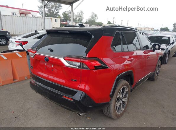 JTMEB3FV8PD162241 2023 TOYOTA RAV4 PRIME Red უკანა მარჯვენა