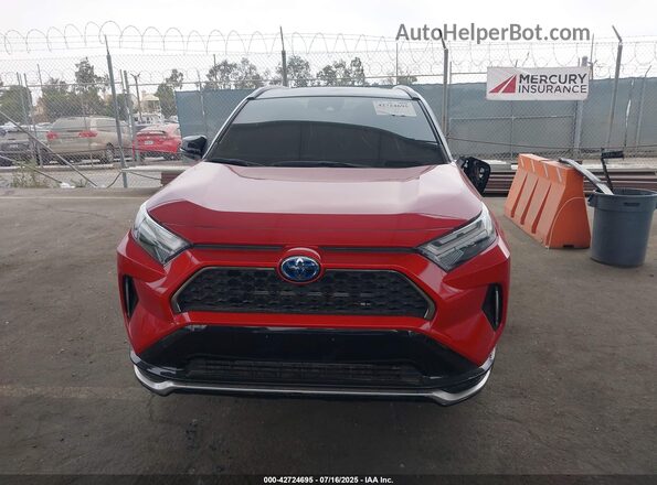 JTMEB3FV8PD162241 2023 TOYOTA RAV4 PRIME Red ხელსაწყოთა პანელის ხედი