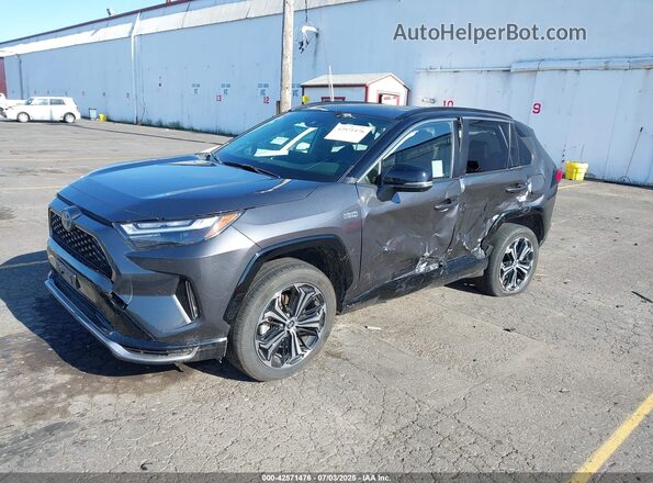 JTMEB3FVXPD155937 2023 TOYOTA RAV4 PRIME Gray Przód lewy