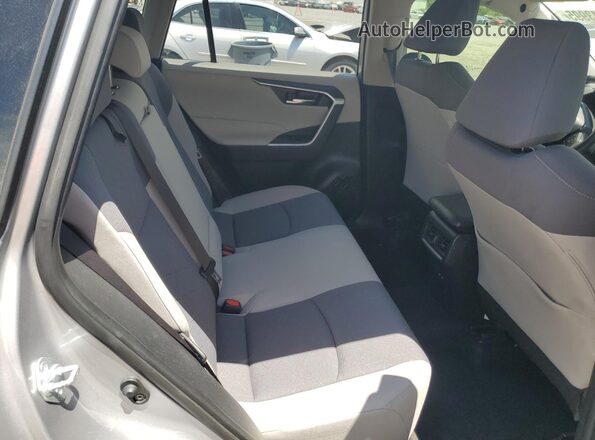 JTMW1RFV7MD062055 2021 TOYOTA LE Silver Rear interior view