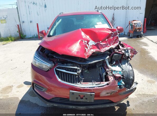 KL4CJASB2MB323551 2021 BUICK ENCORE Burgundy Սարքավորումների վահանակի տեսք
