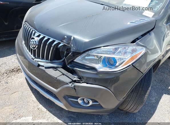 KL4CJCSB0GB733412 2016 BUICK ENCORE Black Front view