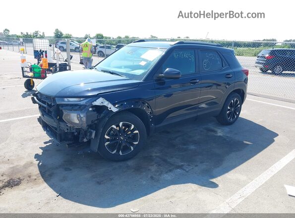 KL79MPS29MB094499 2021 CHEVROLET TRAILBLAZER Черный Передняя левая четверть