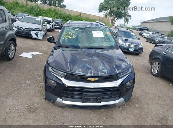 KL79MPSL2MB033570 2021 CHEVROLET TRAILBLAZER Black Вид спереду