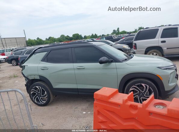 KL79MTSL8RB056965 2024 CHEVROLET TRAILBLAZER Green უკანა სალონის ხედი
