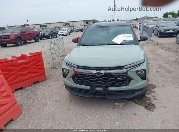 KL79MTSL8RB056965 2024 CHEVROLET TRAILBLAZER Green ხელსაწყოთა პანელის ხედი