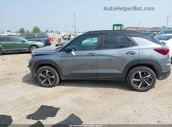 KL79MUSL7MB086263 2021 CHEVROLET TRAILBLAZER Gray 