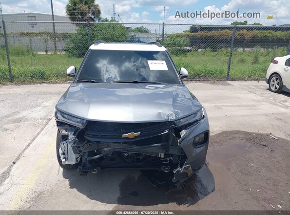 KL79MVSL6MB081822 2021 CHEVROLET TRAILBLAZER Серый Вид щитка приборов