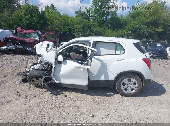 KL7CJKSB5JB721325 2018 CHEVROLET TRAX Silver Սալոնի 360 աստիճան տեսք