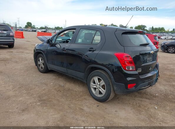 KL7CJKSB7MB304678 2021 CHEVROLET TRAX Black Հետևի ձախ