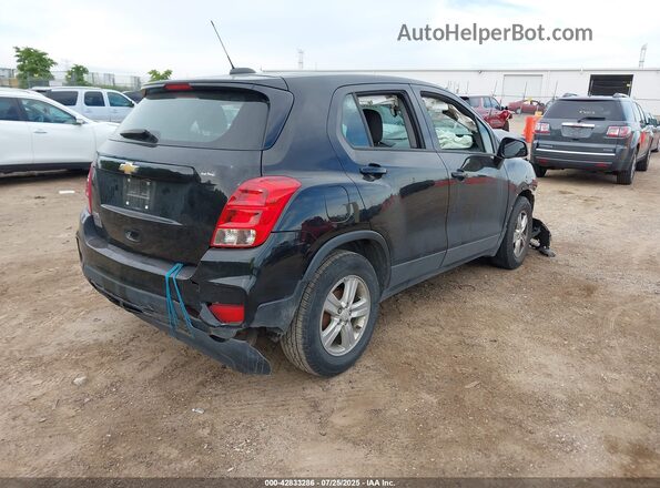 KL7CJKSB7MB304678 2021 CHEVROLET TRAX Black Հետևի աջ
