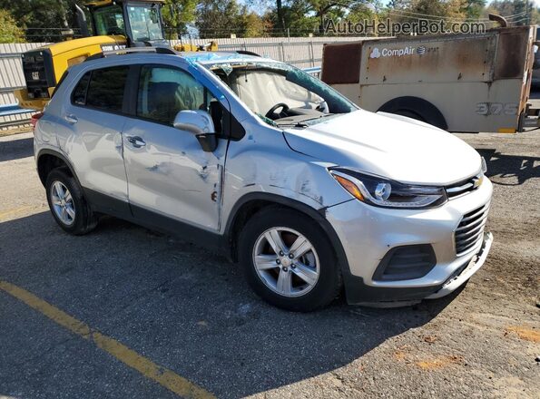KL7CJLSM2MB375665 2021 CHEVROLET TRAX Silver წინა მარჯვენა