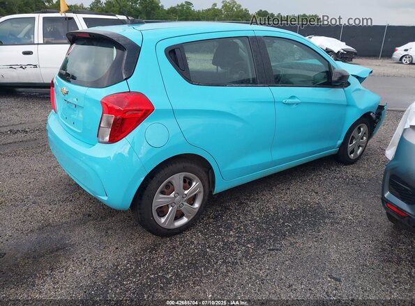 KL8CB6SA3MC741935 2021 CHEVROLET SPARK Turquoise Rear right