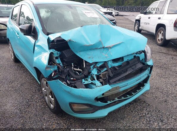 KL8CB6SA3MC741935 2021 CHEVROLET SPARK Turquoise Front view