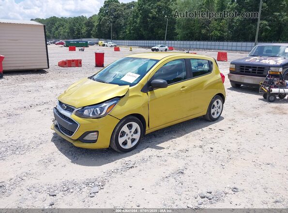 KL8CB6SA7NC020759 2022 CHEVROLET SPARK Yellow Передня ліва чверть