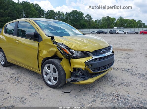KL8CB6SA7NC020759 2022 CHEVROLET SPARK Yellow Вид спереду