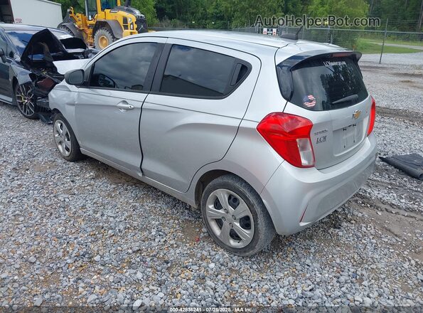 KL8CB6SA8LC476637 2020 CHEVROLET SPARK Silver Trasero izquierdo
