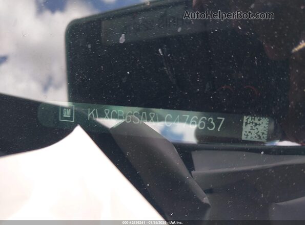 KL8CB6SA8LC476637 2020 CHEVROLET SPARK Silver Vista del compartimento del motor