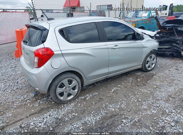 KL8CB6SA8LC476637 2020 CHEVROLET SPARK Silver Trasero derecho