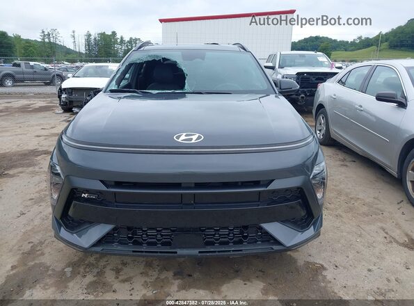 KM8HACA37RU031788 2024 HYUNDAI KONA Gray 