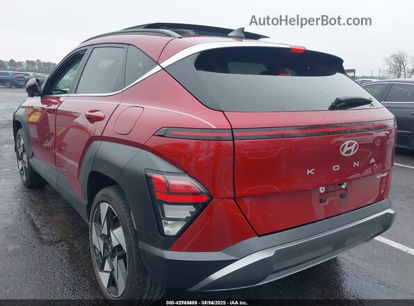KM8HECA36RU085698 2024 HYUNDAI KONA Красный Задняя левая четверть