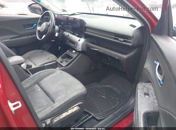 KM8HECA36RU085698 2024 HYUNDAI KONA Красный Вид салона спереди