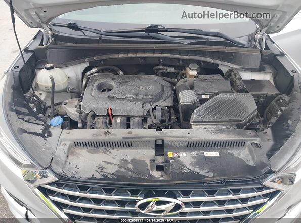 KM8J33AL8KU903154 2019 HYUNDAI TUCSON Silver Вид ззаду