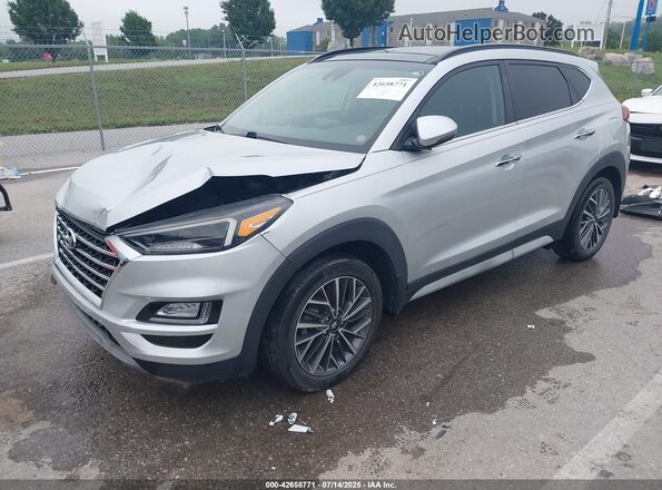 KM8J33AL8KU903154 2019 HYUNDAI TUCSON Silver Передня ліва чверть
