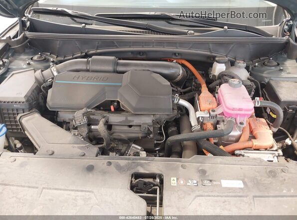 KM8JBCD10RU232182 2024 HYUNDAI TUCSON HYBRID Gray 