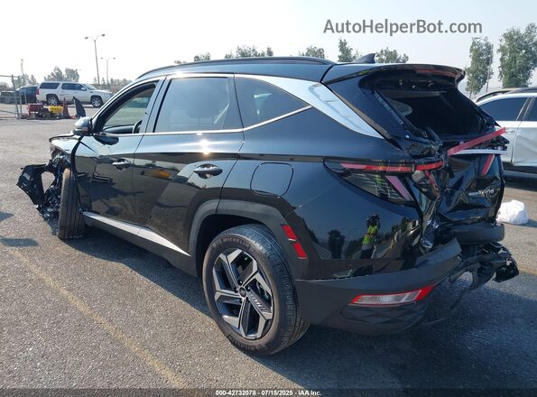 KM8JECD17RU228735 2024 HYUNDAI TUCSON HYBRID Black Trasero izquierdo