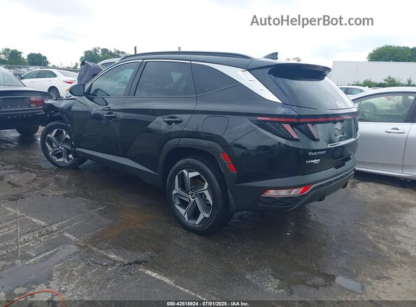 KM8JFCA15PU091373 2023 HYUNDAI TUCSON HYBRID Black Задня ліва чверть