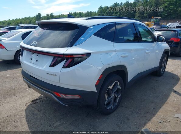KM8JFDD28RU181050 2024 HYUNDAI TUCSON PLUG-IN HYBRID White Rear right