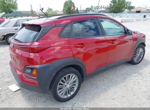 KM8K22AA8LU500910 2020 HYUNDAI KONA Red უკანა მარჯვენა