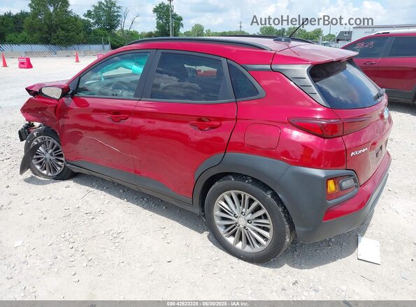 KM8K22AA8LU500910 2020 HYUNDAI KONA Red უკანა მარცხენა