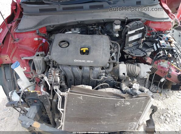 KM8K22AA8LU500910 2020 HYUNDAI KONA Red უკანა ხედი