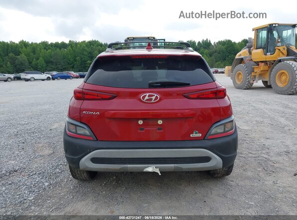 KM8K62AB5NU912038 2022 HYUNDAI KONA Красный 