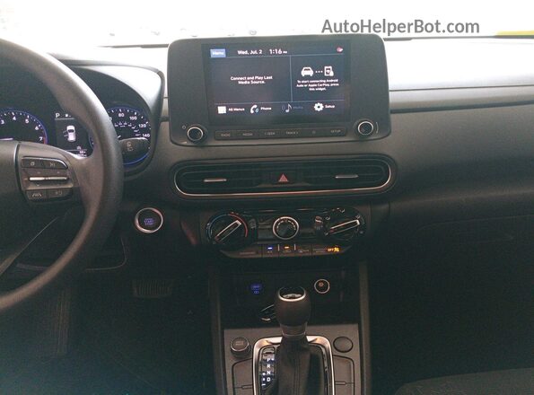 KM8K62AB6PU026359 2023 HYUNDAI KONA  Vista de la etiqueta del VIN