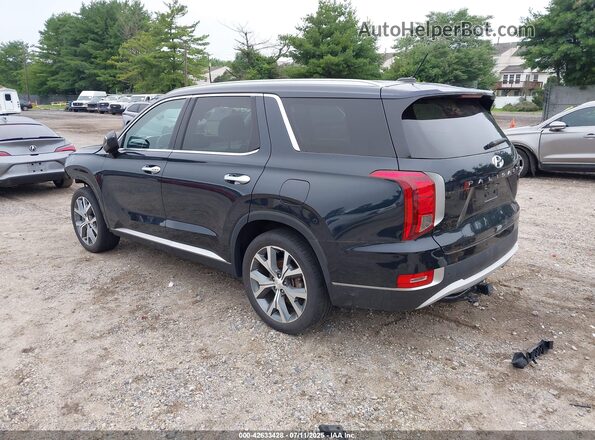 KM8R3DHE0MU222067 2021 HYUNDAI PALISADE Black Tył lewy