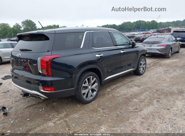 KM8R3DHE0MU222067 2021 HYUNDAI PALISADE Black Tył prawy