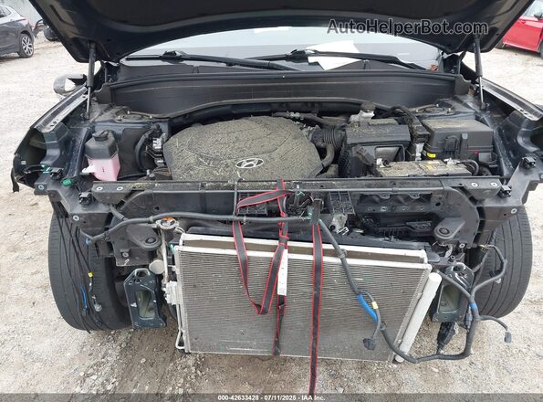 KM8R3DHE0MU222067 2021 HYUNDAI PALISADE Black Widok z tyłu
