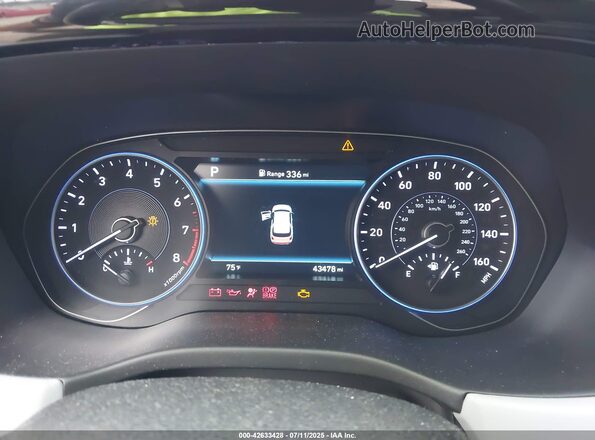 KM8R3DHE0MU222067 2021 HYUNDAI PALISADE Black Widok tylnych siedzeń