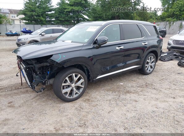 KM8R3DHE0MU222067 2021 HYUNDAI PALISADE Black Przód lewy