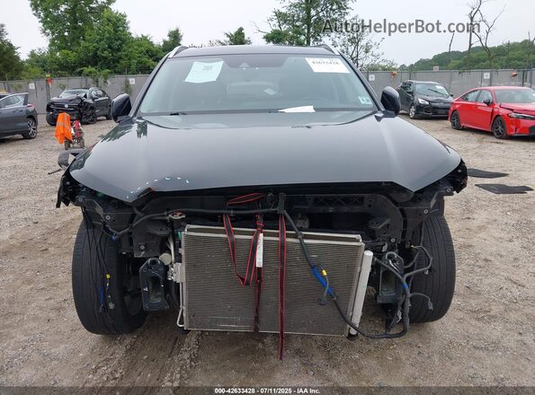 KM8R3DHE0MU222067 2021 HYUNDAI PALISADE Black Widok zestawu wskaźników