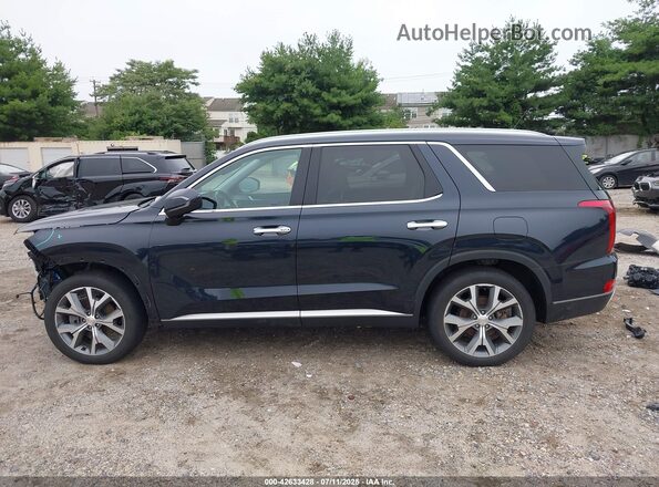 KM8R3DHE0MU222067 2021 HYUNDAI PALISADE Black Widok wnętrza 360 stopni