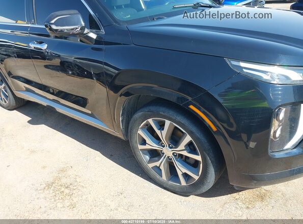 KM8R54HE3MU240752 2021 HYUNDAI PALISADE Dark Blue Front view