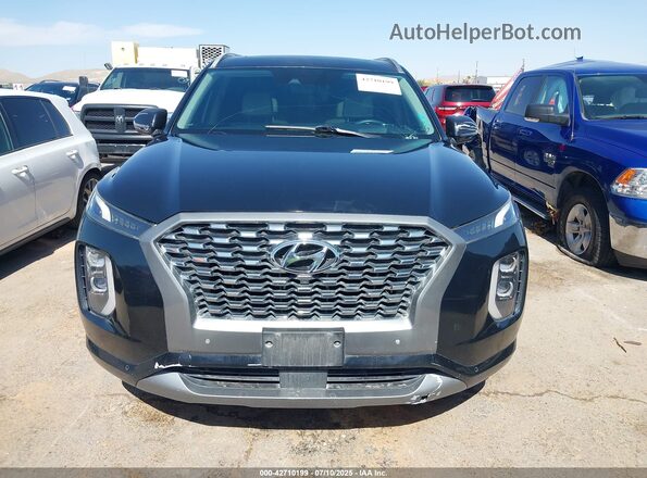 KM8R54HE3MU240752 2021 HYUNDAI PALISADE Dark Blue Instrument cluster view