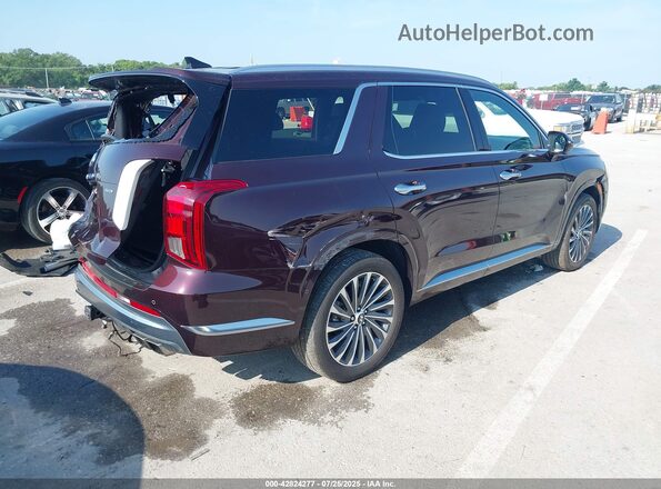 KM8R7DGE6RU797092 2024 HYUNDAI PALISADE Maroon 