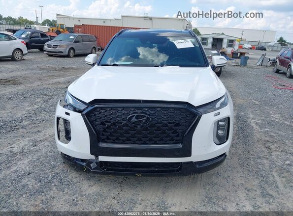 KM8R7DHEXMU212702 2021 HYUNDAI PALISADE White Widok zestawu wskaźników