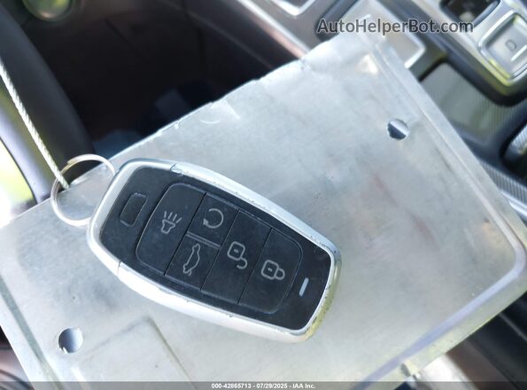 KM8S5DA14NU026119 2022 HYUNDAI SANTA FE HYBRID Gray Widok deski rozdzielczej